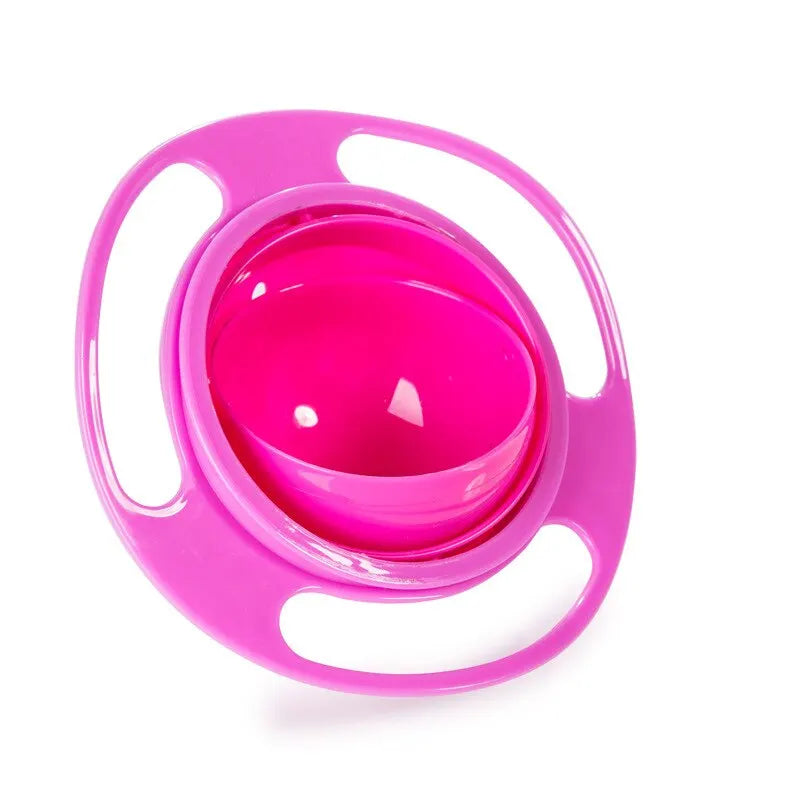 360° Spill-Proof Baby Gyro Bowl – Mess-Free Snack Time for Toddlers & Infants | Non-Toxic, Dishwasher Safe